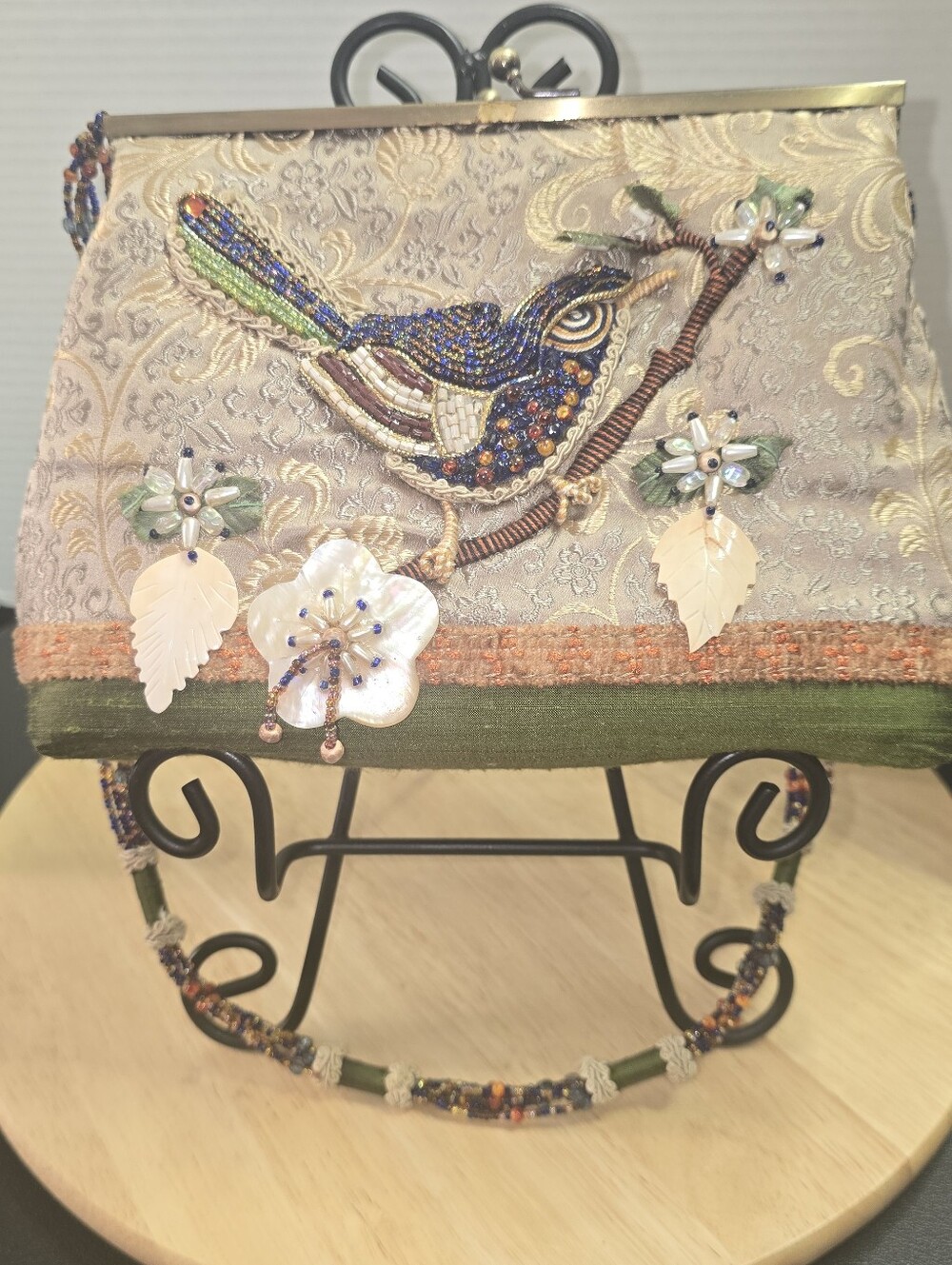 Mary Francis Beaded Handbag